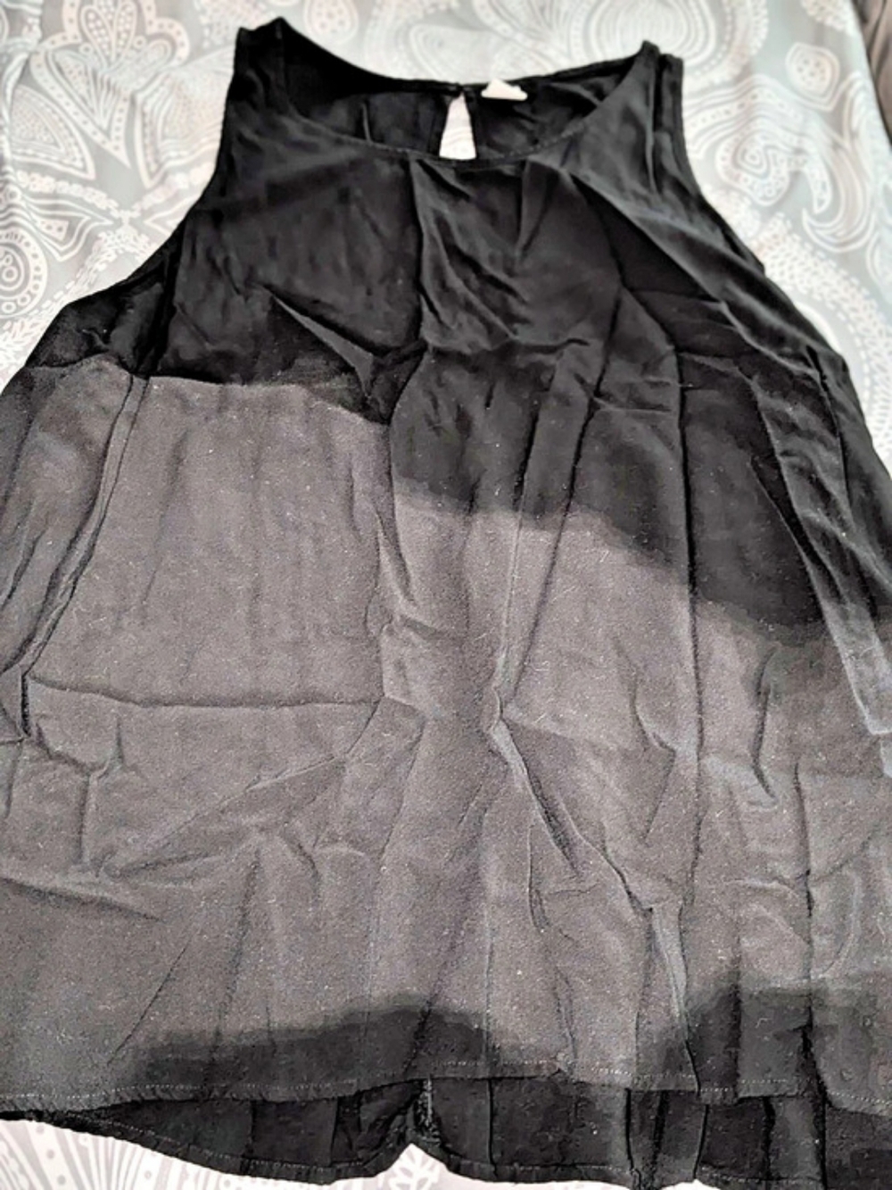 Old Navy Sleeveless Black Top Size XXL